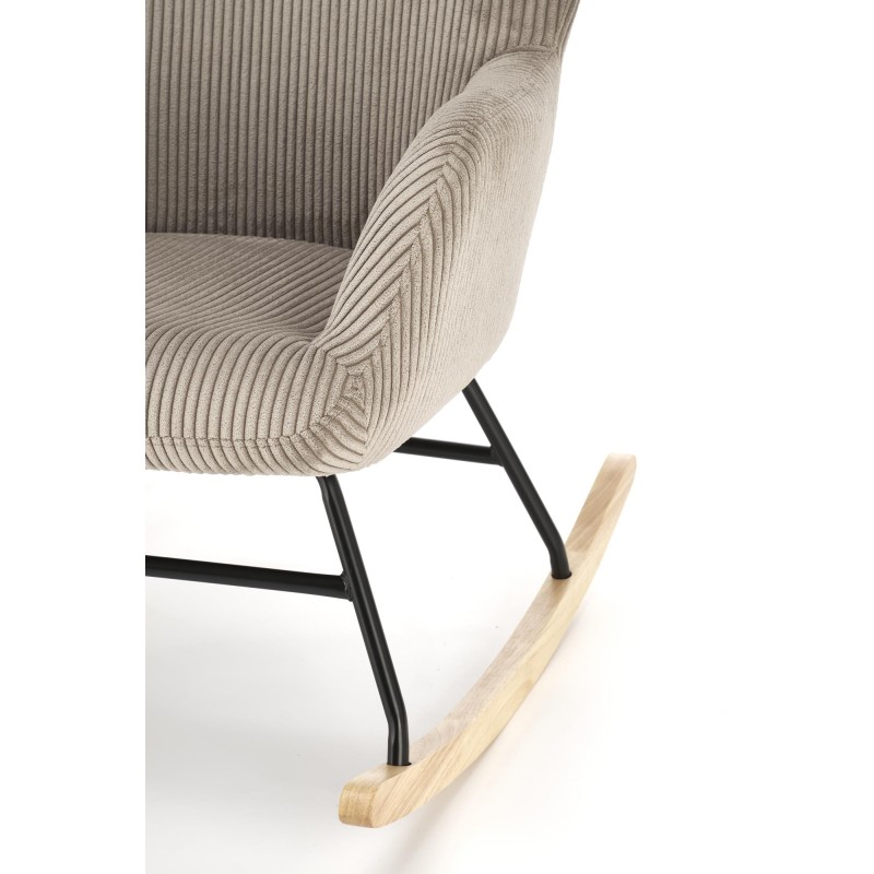'BELMIRO Relaxation Armchair with Rocking Function, Ash Grey' 'BELMIRO Relaxation Armchair with Rocking Function, Ash Grey'
