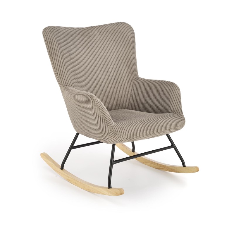'BELMIRO Relaxation Armchair with Rocking Function, Ash Grey' 'BELMIRO Relaxation Armchair with Rocking Function, Ash Grey'