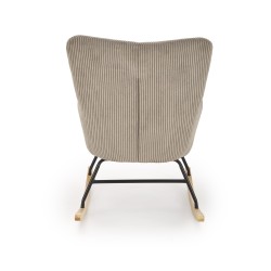'BELMIRO Relaxation Armchair with Rocking Function, Ash Grey' 'BELMIRO Relaxation Armchair with Rocking Function, Ash Grey'