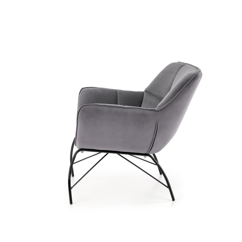 'BELTON Relaxation Armchair in Ash Grey' 'BELTON Relaxation Armchair in Ash Grey'