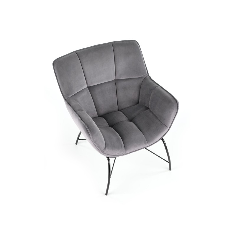 'BELTON Relaxation Armchair in Ash Grey' 'BELTON Relaxation Armchair in Ash Grey'