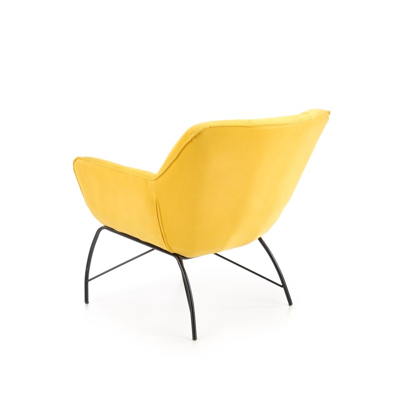 'BELTON Yellow Relaxation Armchair' 'BELTON Yellow Relaxation Armchair'