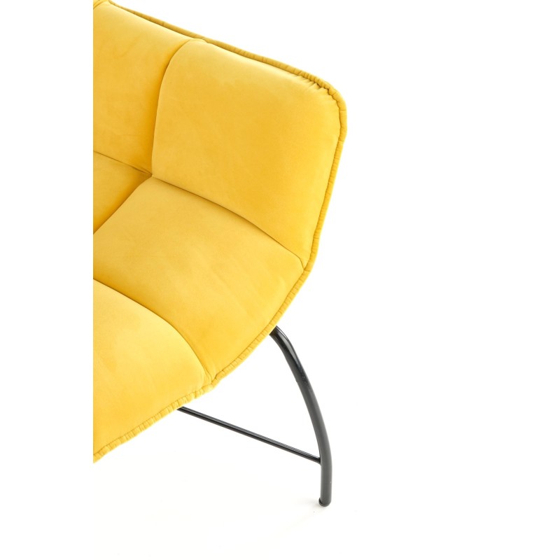 'BELTON Yellow Relaxation Armchair' 'BELTON Yellow Relaxation Armchair'