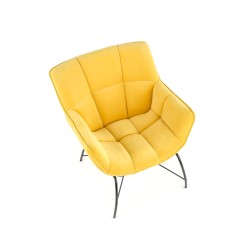 'BELTON Yellow Relaxation Armchair' 'BELTON Yellow Relaxation Armchair'