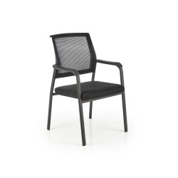 'BERGEN Black Armchair'