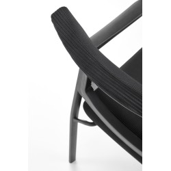 'BERGEN Black Armchair' 'BERGEN Black Armchair'
