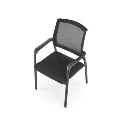 'BERGEN Black Armchair' 'BERGEN Black Armchair'