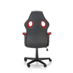 BERKEL fotel gabinetowy czarno-czerwony BERKEL fotel gabinetowy czarno-czerwony