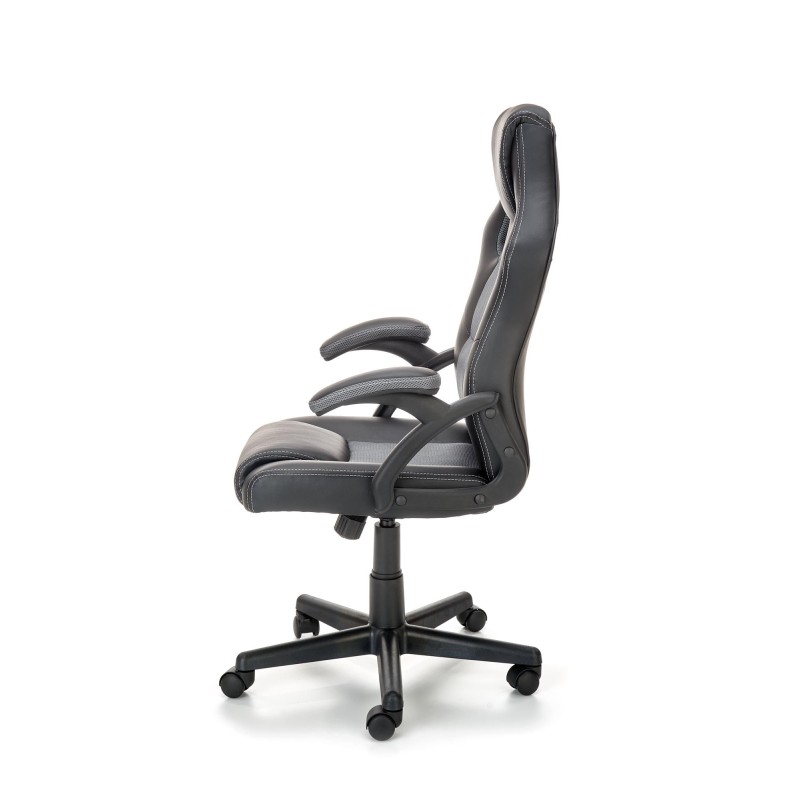 BERKEL fotel gabinetowy czarno-popielaty (1p 1szt) BERKEL fotel gabinetowy czarno-popielaty (1p 1szt)