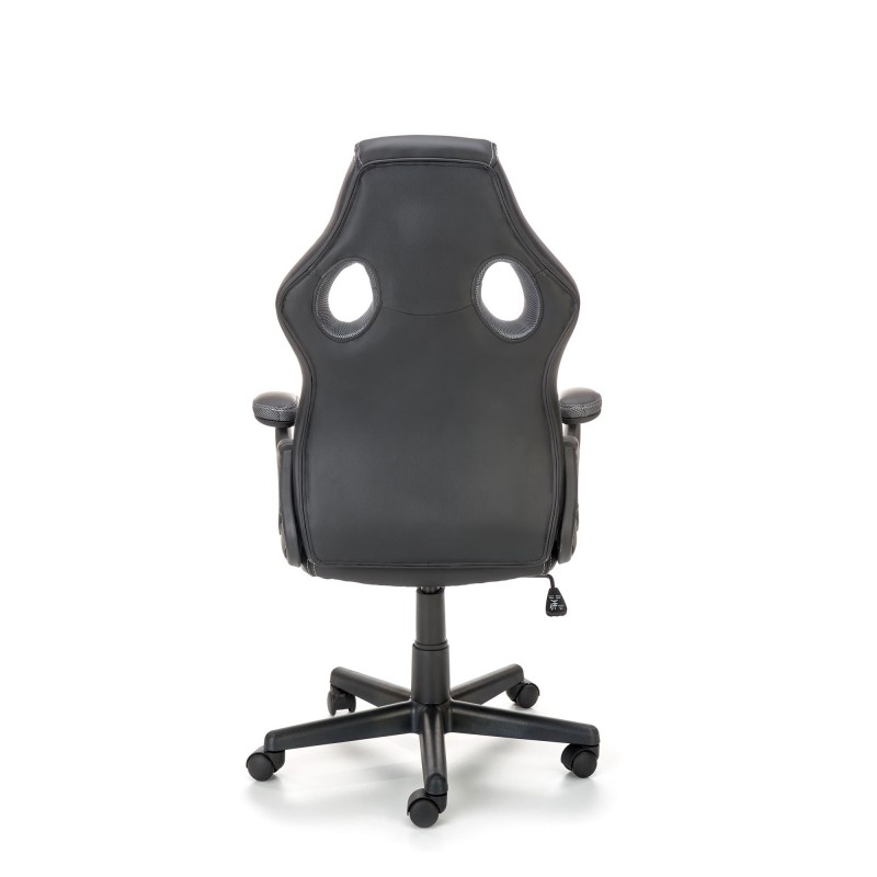 BERKEL fotel gabinetowy czarno-popielaty (1p 1szt) BERKEL fotel gabinetowy czarno-popielaty (1p 1szt)