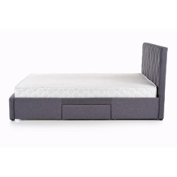 'BETINA 160 Ash Grey Bed with Drawers' 'BETINA 160 Ash Grey Bed with Drawers'