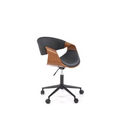 'BILBO Black / Walnut Office Chair' 'BILBO Black / Walnut Office Chair'