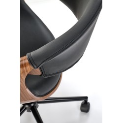 'BILBO Black / Walnut Office Chair' 'BILBO Black / Walnut Office Chair'