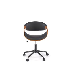 'BILBO Black / Walnut Office Chair' 'BILBO Black / Walnut Office Chair'