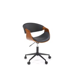 'BILBO Black / Walnut Office Chair' 'BILBO Black / Walnut Office Chair'