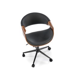 'BILBO Black / Walnut Office Chair' 'BILBO Black / Walnut Office Chair'