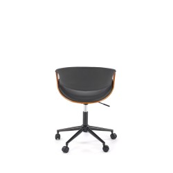 'BILBO Black / Walnut Office Chair' 'BILBO Black / Walnut Office Chair'