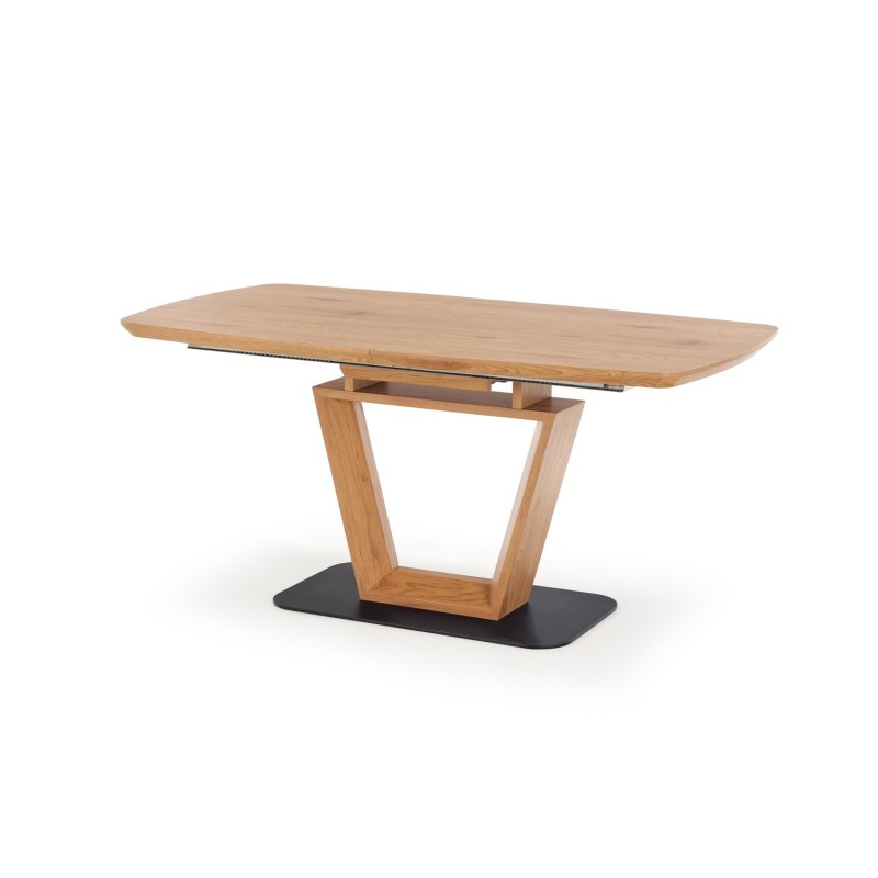 'BLACKY Extendable Golden Oak Table' 'BLACKY Extendable Golden Oak Table'