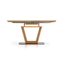 'BLACKY Extendable Golden Oak Table' 'BLACKY Extendable Golden Oak Table'