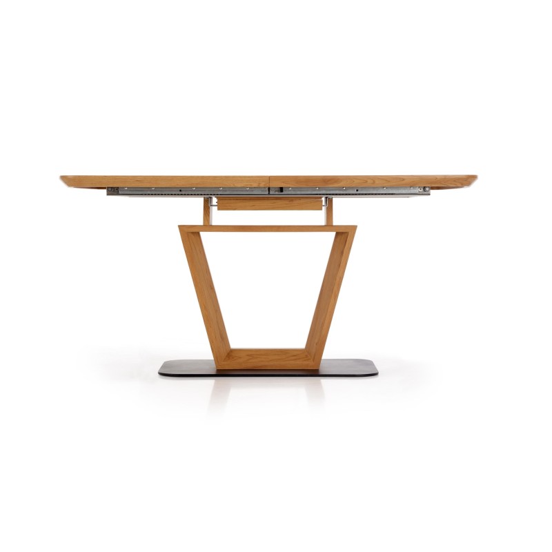 'BLACKY Extendable Golden Oak Table' 'BLACKY Extendable Golden Oak Table'