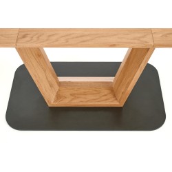 'BLACKY Extendable Golden Oak Table' 'BLACKY Extendable Golden Oak Table'