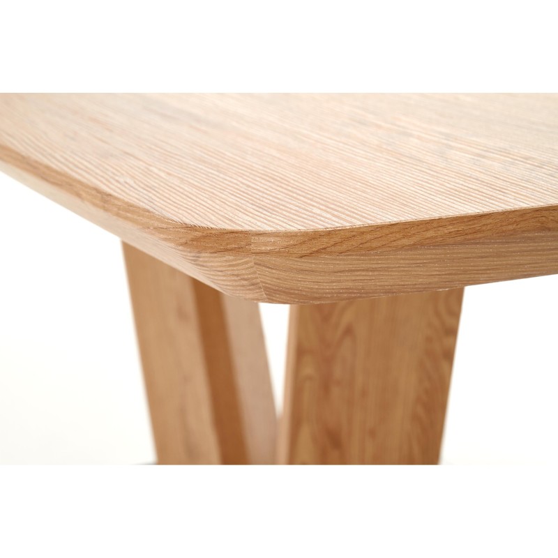 'BLACKY Extendable Golden Oak Table' 'BLACKY Extendable Golden Oak Table'