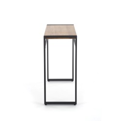 'BOLIVAR KN1 Golden Oak / Black Console Table' 'BOLIVAR KN1 Golden Oak / Black Console Table'