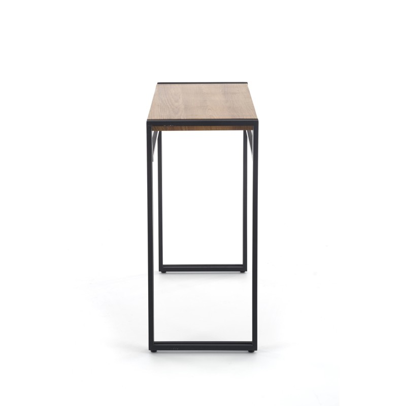 'BOLIVAR KN1 Golden Oak / Black Console Table' 'BOLIVAR KN1 Golden Oak / Black Console Table'