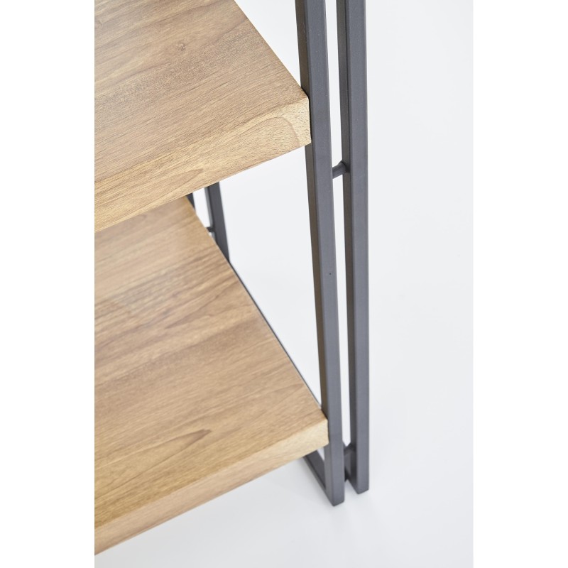 'BOLIVAR REG1 Golden Oak / Black Bookcase' 'BOLIVAR REG1 Golden Oak / Black Bookcase'