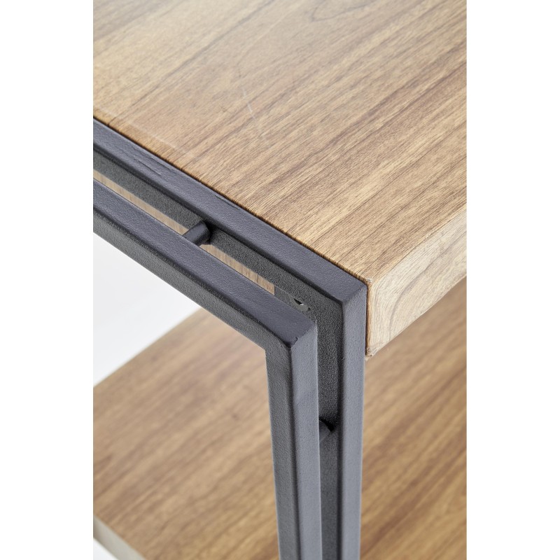 'BOLIVAR REG2 Golden Oak / Black Bookcase' 'BOLIVAR REG2 Golden Oak / Black Bookcase'