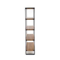 'BOLIVAR REG2 Golden Oak / Black Bookcase' 'BOLIVAR REG2 Golden Oak / Black Bookcase'