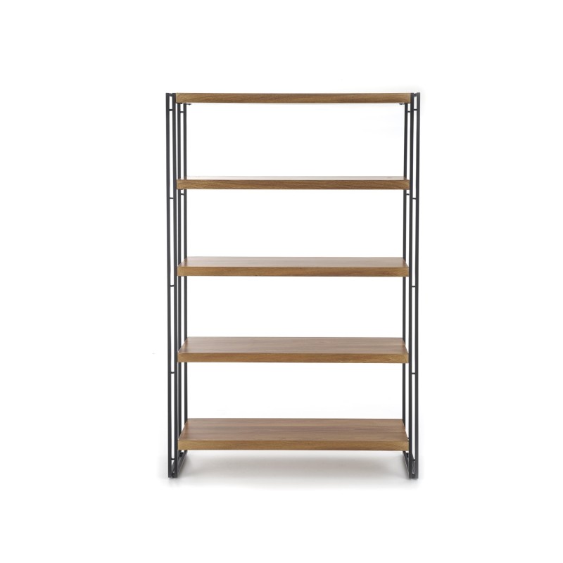 'BOLIVAR REG2 Golden Oak / Black Bookcase' 'BOLIVAR REG2 Golden Oak / Black Bookcase'