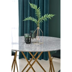 'BONELLO Table, Top - Ashen Marble, Legs - Gold' 'BONELLO Table, Top - Ashen Marble, Legs - Gold'