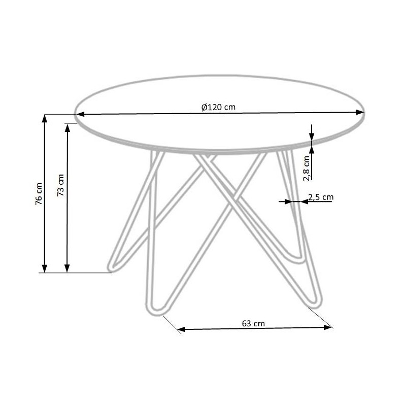 'BONELLO Table, Top - Ashen Marble, Legs - Gold' 'BONELLO Table, Top - Ashen Marble, Legs - Gold'