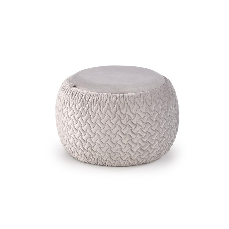 'BONO Light Ash Pouf' 'BONO Light Ash Pouf'