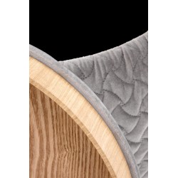 'BONO Light Ash Pouf' 'BONO Light Ash Pouf'