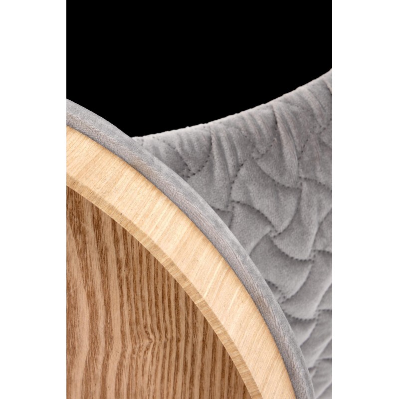 'BONO Light Ash Pouf' 'BONO Light Ash Pouf'