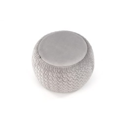 'BONO Light Ash Pouf' 'BONO Light Ash Pouf'