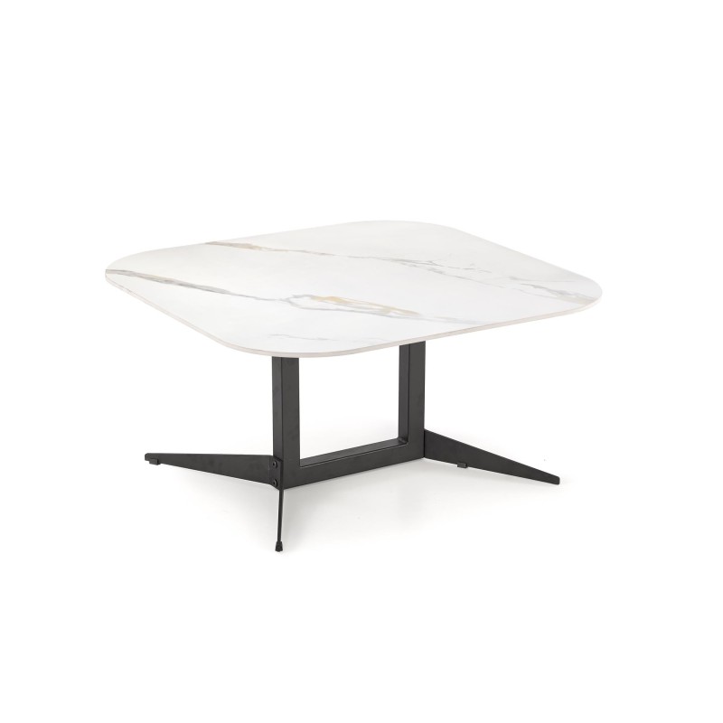 'BORNA Marble White Top Coffee Table' 'BORNA Marble White Top Coffee Table'