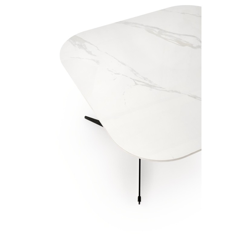 'BORNA Marble White Top Coffee Table' 'BORNA Marble White Top Coffee Table'