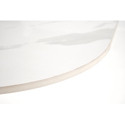 'BORNA Marble White Top Coffee Table' 'BORNA Marble White Top Coffee Table'