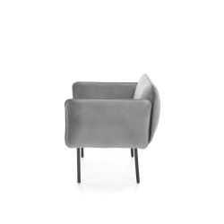 'BRASIL Relaxation Armchair in Ash Grey / Black' 'BRASIL Relaxation Armchair in Ash Grey / Black'