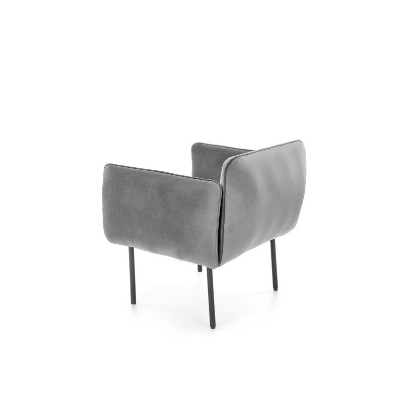 'BRASIL Relaxation Armchair in Ash Grey / Black' 'BRASIL Relaxation Armchair in Ash Grey / Black'