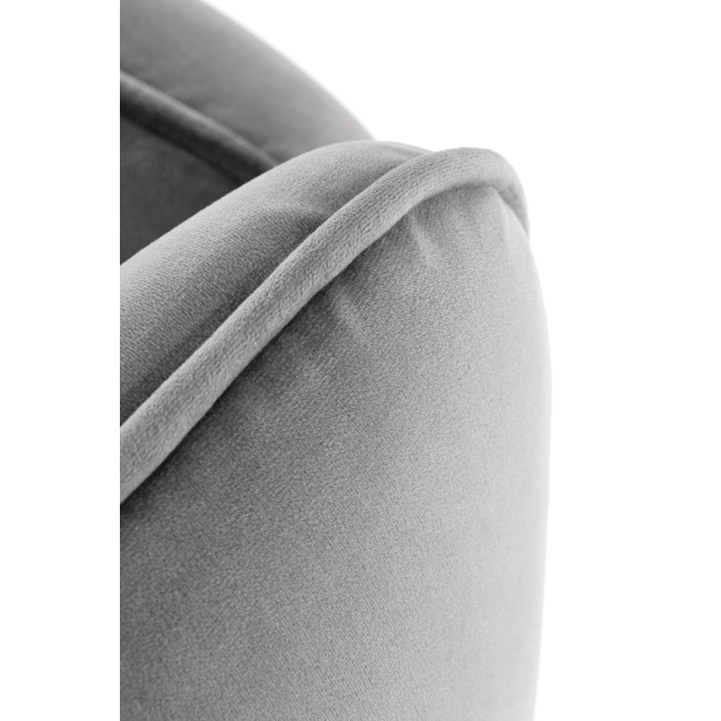 'BRASIL Relaxation Armchair in Ash Grey / Black' 'BRASIL Relaxation Armchair in Ash Grey / Black'