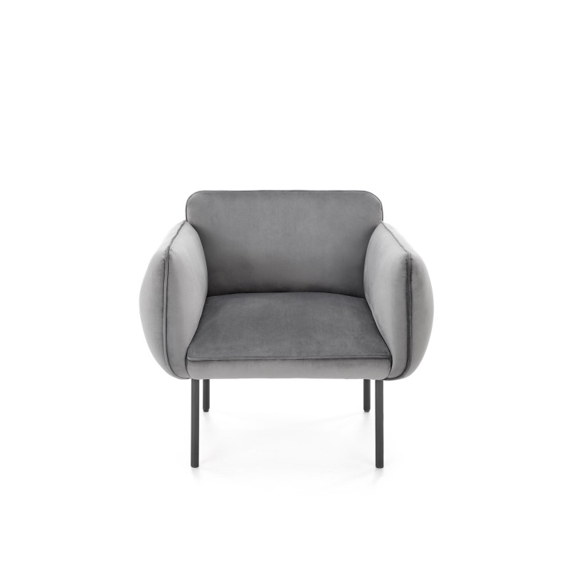 'BRASIL Relaxation Armchair in Ash Grey / Black' 'BRASIL Relaxation Armchair in Ash Grey / Black'