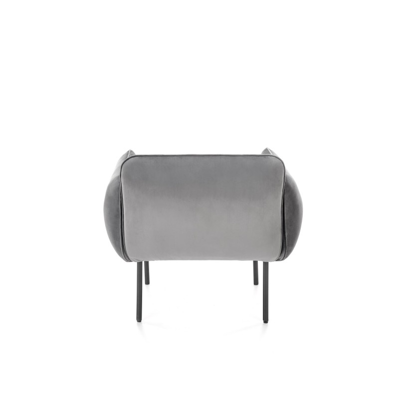 'BRASIL Relaxation Armchair in Ash Grey / Black' 'BRASIL Relaxation Armchair in Ash Grey / Black'