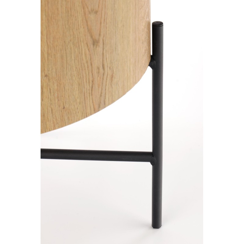 'BROOKLYN-S Natural Oak/Black Bench' 'BROOKLYN-S Natural Oak/Black Bench'