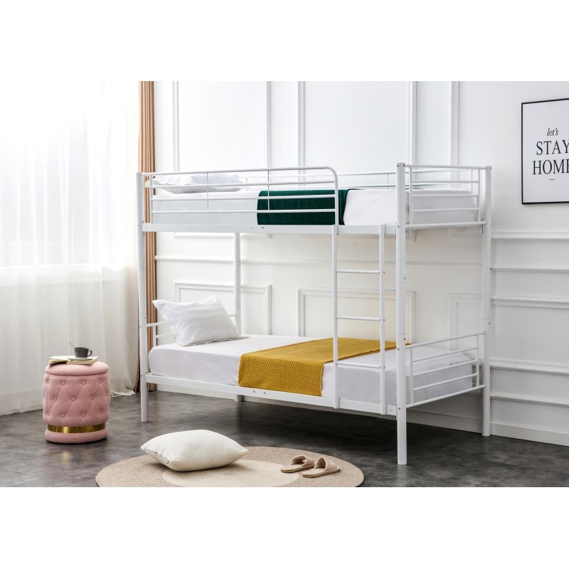 'BUNKY Bunk Bed / Option of Two Single Beds 90, White' 'BUNKY Bunk Bed / Option of Two Single Beds 90, White'