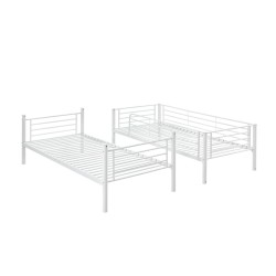 'BUNKY Bunk Bed / Option of Two Single Beds 90, White' 'BUNKY Bunk Bed / Option of Two Single Beds 90, White'