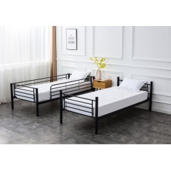 'BUNKY Bunk Bed / Option of Two Single Beds 90, Black' 'BUNKY Bunk Bed / Option of Two Single Beds 90, Black'